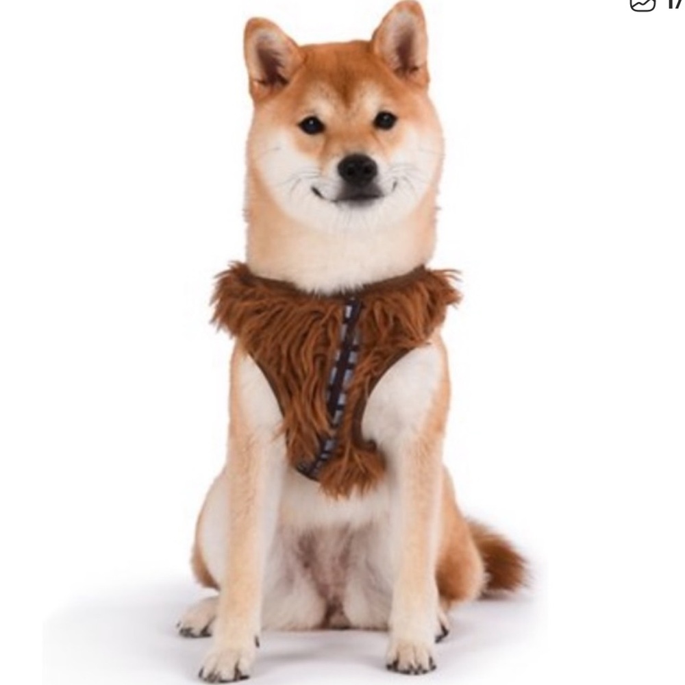 Star Wars Disney Chewbacca Cosplay Pet Harness Costume NWT